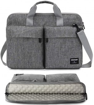 BOLSA KINGSLONG 15.6 KLM181006GR GREY